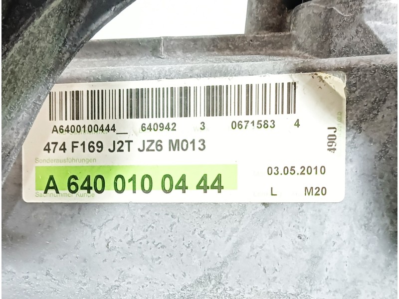 Recambio de motor completo para mercedes-benz clase a (w169) 2.0 cdi cat referencia OEM IAM 640942  
							