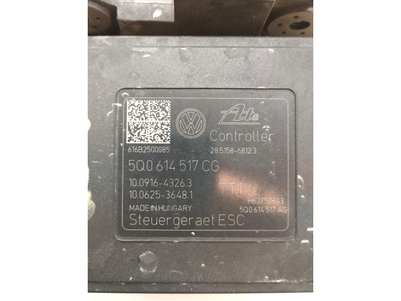 Recambio de abs para volkswagen golf vii lim. 1.6 16v tdi dpf referencia OEM IAM 5Q0614517CG  