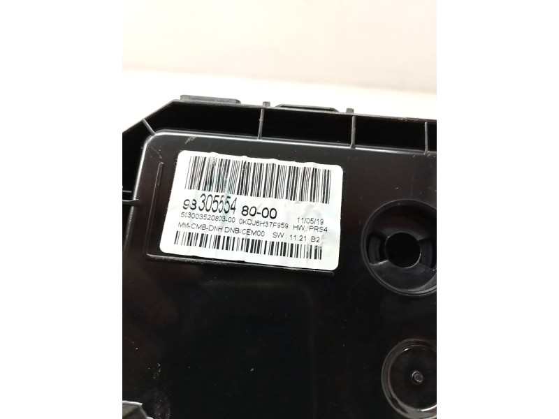 Recambio de cuadro instrumentos para peugeot 3008 1.2 12v e-thp referencia OEM IAM 9830555480  