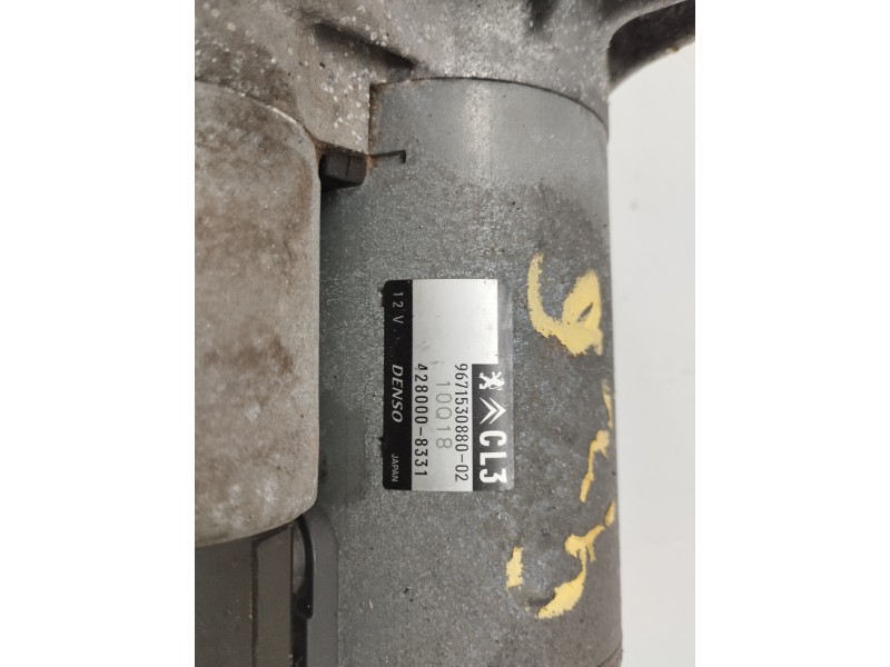 Recambio de motor arranque para peugeot 208 1.2 12v e-vti referencia OEM IAM 9671530880  
