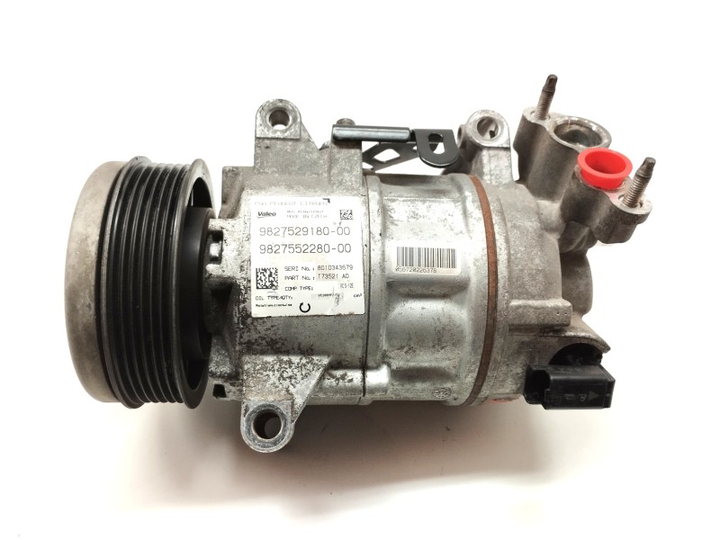 Recambio de compresor aire acondicionado para citroën c4 picasso rip curl referencia OEM IAM 9827529180  