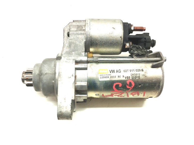 Recambio de motor arranque para seat ibiza sc (6j1) 1.2 tdi referencia OEM IAM 02T911023S  