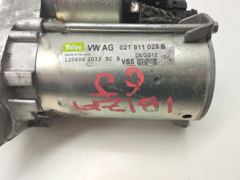 Recambio de motor arranque para seat ibiza sc (6j1) 1.2 tdi referencia OEM IAM 02T911023S  