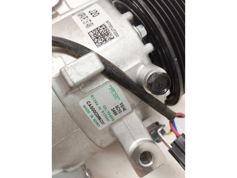 Recambio de compresor aire acondicionado para kia xceed hybrid referencia OEM IAM CA500CDRKC01  