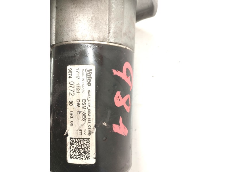 Recambio de motor arranque para opel crossland x 1.2 referencia OEM IAM 9674077280  