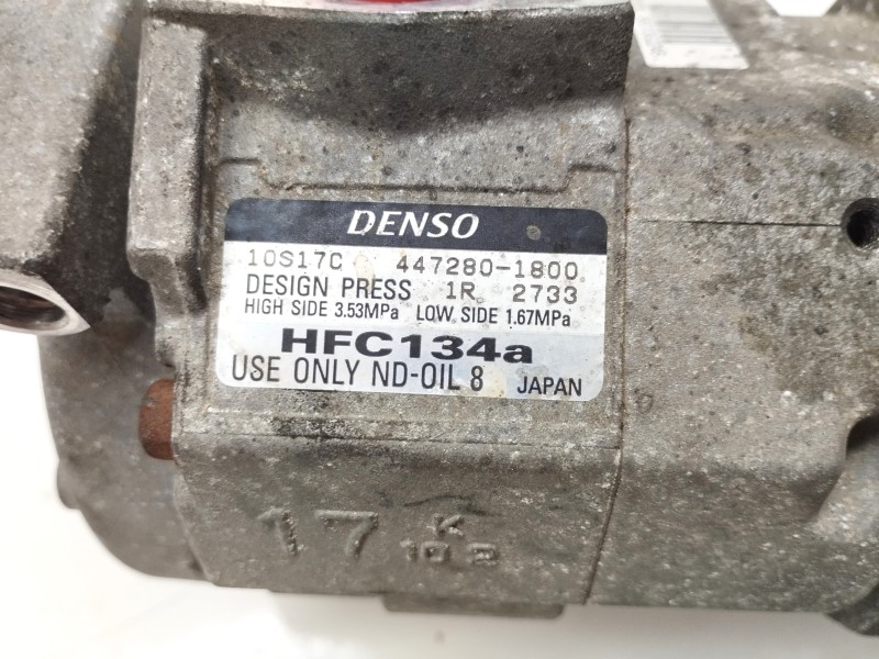 Recambio de compresor aire acondicionado para iveco daily furgón 2.3 diesel cat referencia OEM IAM 4472801800  