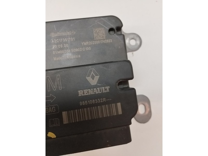 Recambio de kit airbag para dacia sandero 1.5 blue dci diesel fap cat referencia OEM IAM 98570114R  