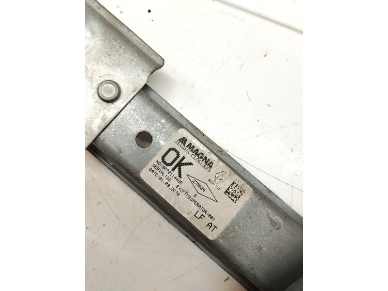 Recambio de elevalunas delantero izquierdo para dacia sandero 1.5 blue dci diesel fap cat referencia OEM IAM 807211440R  