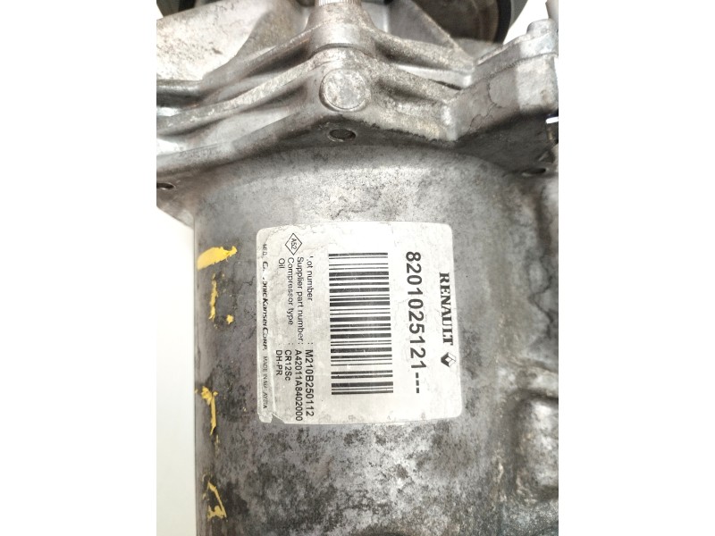 Recambio de compresor aire acondicionado para dacia sandero ambiance referencia OEM IAM 8201025121  