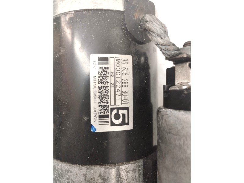 Recambio de motor arranque para peugeot 208 access referencia OEM IAM 966352888001  