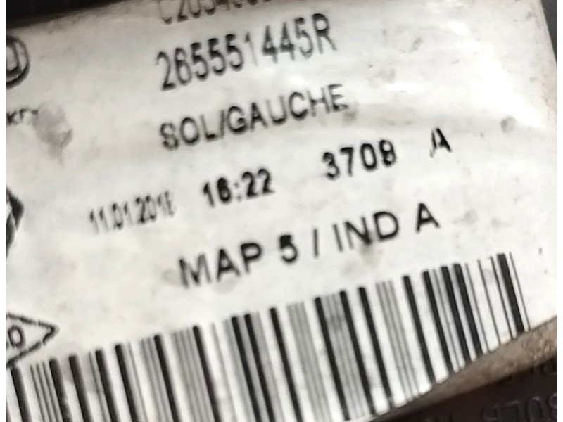 Recambio de piloto trasero izquierdo para renault clio iv grandtour business referencia OEM IAM 265551445R  