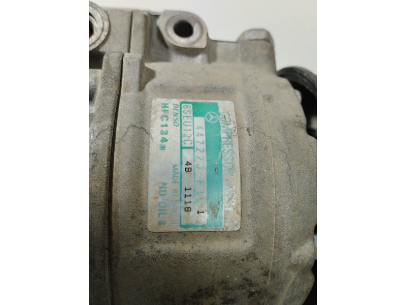 Recambio de compresor aire acondicionado para mercedes-benz clase a (w168) 1.7 cdi diesel cat referencia OEM IAM 4472208361  
							