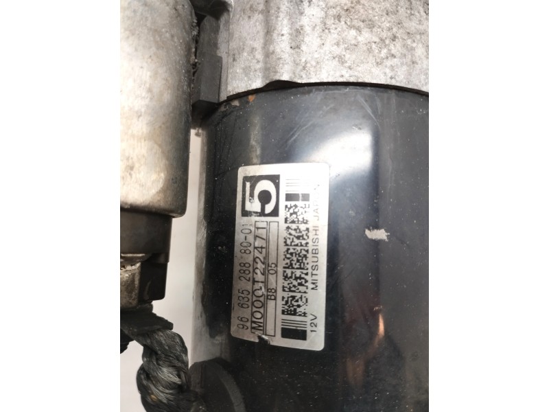 Recambio de motor arranque para citroën c4 grand picasso exclusive referencia OEM IAM 9663528880  