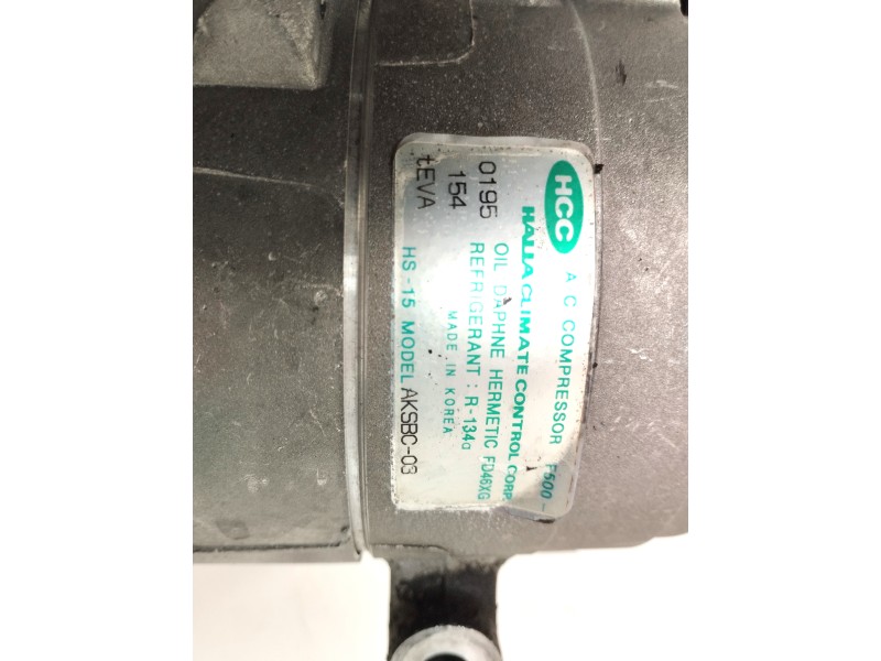 Recambio de compresor aire acondicionado para hyundai lantra berlina (rd) 1.6 16v cat referencia OEM IAM AKSBC03  
							