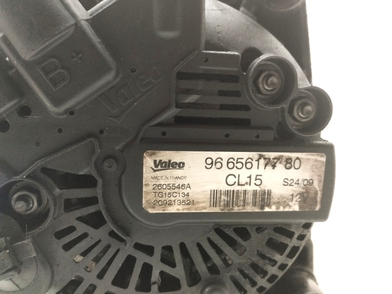 Recambio de alternador para citroën xsara picasso 1.6 16v hdi referencia OEM IAM 9665617780  
