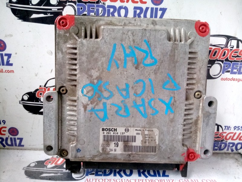 Recambio de centralita motor uce para citroën xsara picasso 2.0 hdi cat (rhy / dw10td) referencia OEM IAM 9635158480  
							