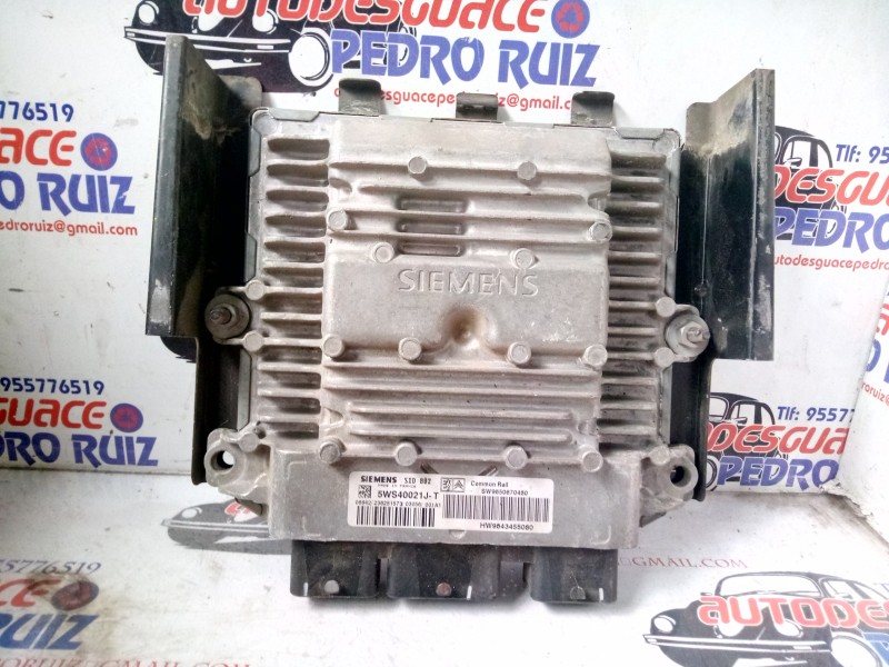 Recambio de centralita motor uce para citroën c3 1.4 hdi referencia OEM IAM 9650670480  