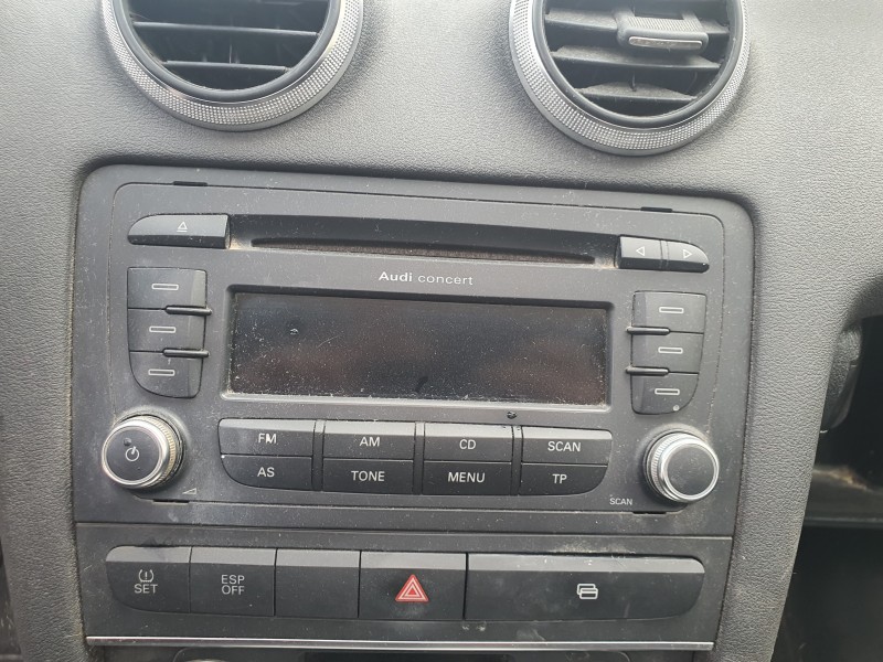 Recambio de sistema audio / radio cd para audi a3 (8p) 1.9 tdi referencia OEM IAM   
							