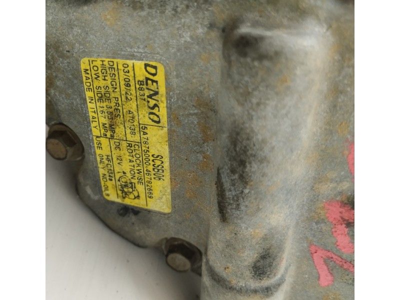 Recambio de compresor aire acondicionado para fiat punto berlina (188) 1.2 8v active referencia OEM IAM 46782669  
							