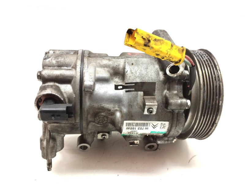 Recambio de compresor aire acondicionado para citroën c3 1.4 hdi referencia OEM IAM 9670318880  