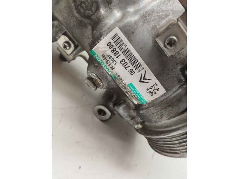 Recambio de compresor aire acondicionado para citroën c3 1.4 hdi referencia OEM IAM 9670318880  