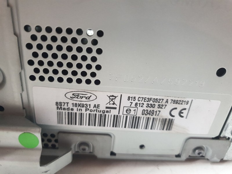 Recambio de sistema audio / radio cd para ford mondeo iv (ba7) 2.0 referencia OEM IAM 8S7T18K931AE  