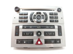 Recambio de sistema audio / radio cd para peugeot 407 2.0 16v hdi fap cat (rhr / dw10bted4) referencia OEM IAM   