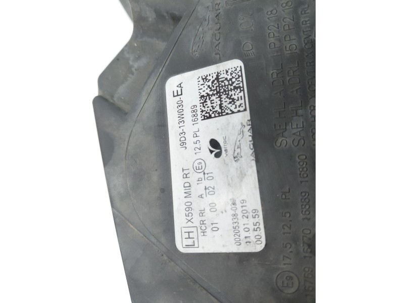 Recambio de faro izquierdo para jaguar i-pace (x590) ev400 awd referencia OEM IAM   
							