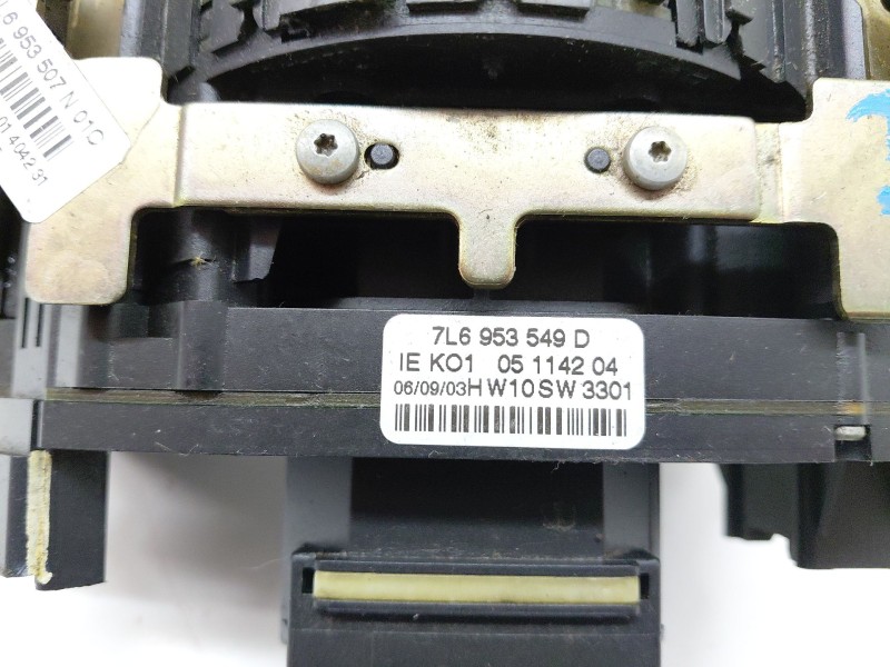 Recambio de mando multifuncion para volkswagen touareg (7la) 5.0 v10 tdi dpf referencia OEM IAM 7L6953549D  