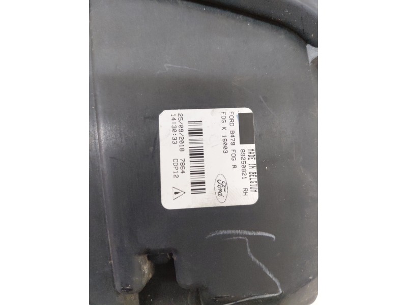 Recambio de faro antiniebla derecho para ford fiesta (ce1) 1.5 tdci 86 cv referencia OEM IAM B479FOGR  
							
