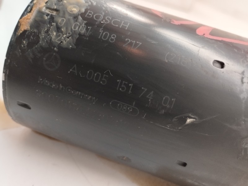 Recambio de motor arranque para mercedes-benz clase b (w245) 2.0 cdi cat referencia OEM IAM 0001108217  
							