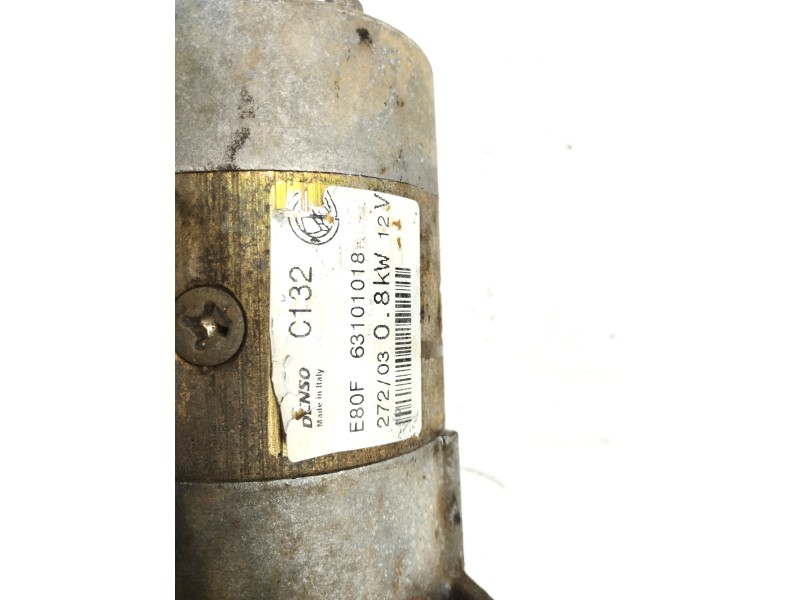 Recambio de motor arranque para fiat punto berlina (188) 1.2 8v active referencia OEM IAM E80F63101018  
							