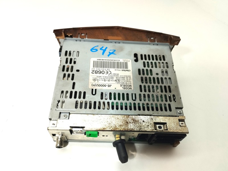 Recambio de sistema audio / radio cd para peugeot 607 (s1) 2.2 hdi fap cat referencia OEM IAM 96435880GV  