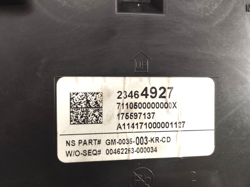 Recambio de cuadro instrumentos para opel insignia sports tourer selective referencia OEM IAM 23464927  