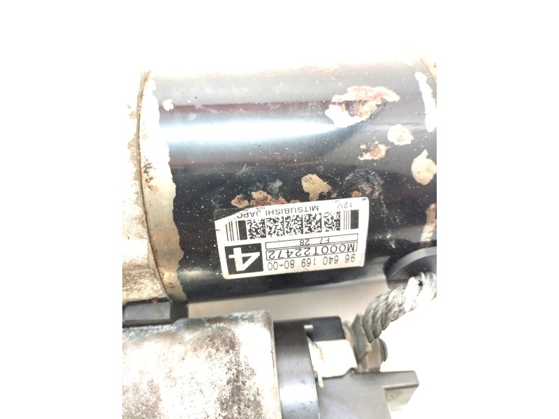 Recambio de motor arranque para citroën c4 berlina 1.6 16v hdi referencia OEM IAM 966401698000  