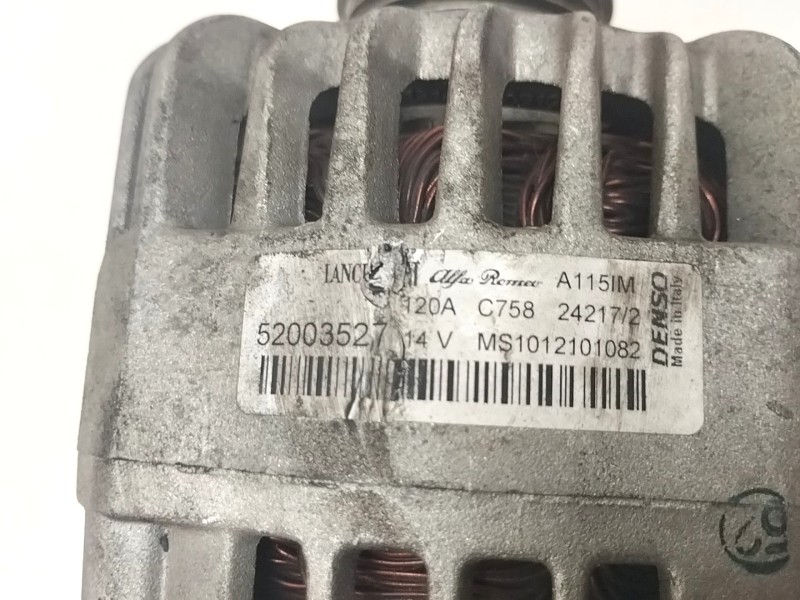 Recambio de alternador para fiat tipo ii (357) berlina easy referencia OEM IAM 52003527  