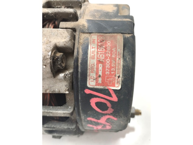 Recambio de alternador para hyundai accent (lc) 1.3 cat referencia OEM IAM 3730022600  
							