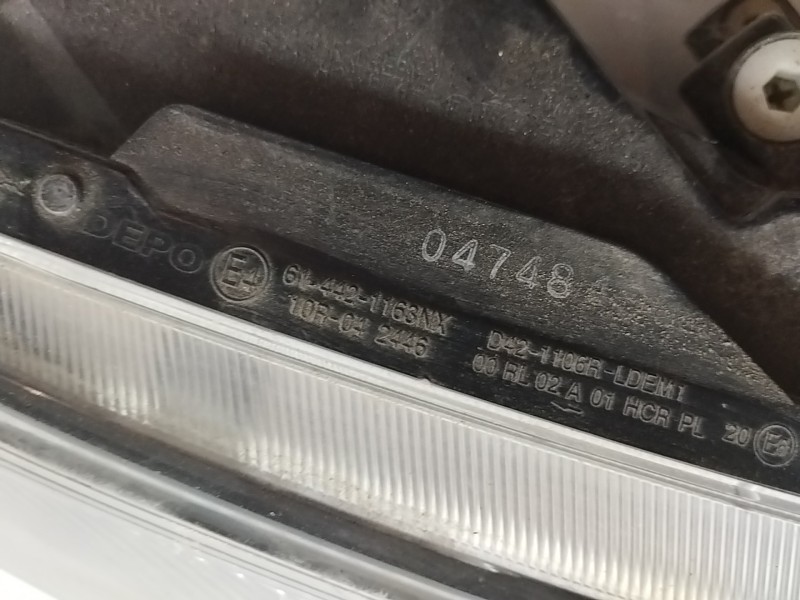 Recambio de faro derecho para opel astra j lim. selective referencia OEM IAM 614421163  