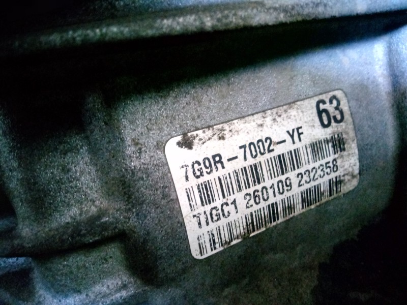 Recambio de caja cambios para ford mondeo ber. (ca2) 2.0 tdci cat referencia OEM IAM 7G9R7002YF  
							