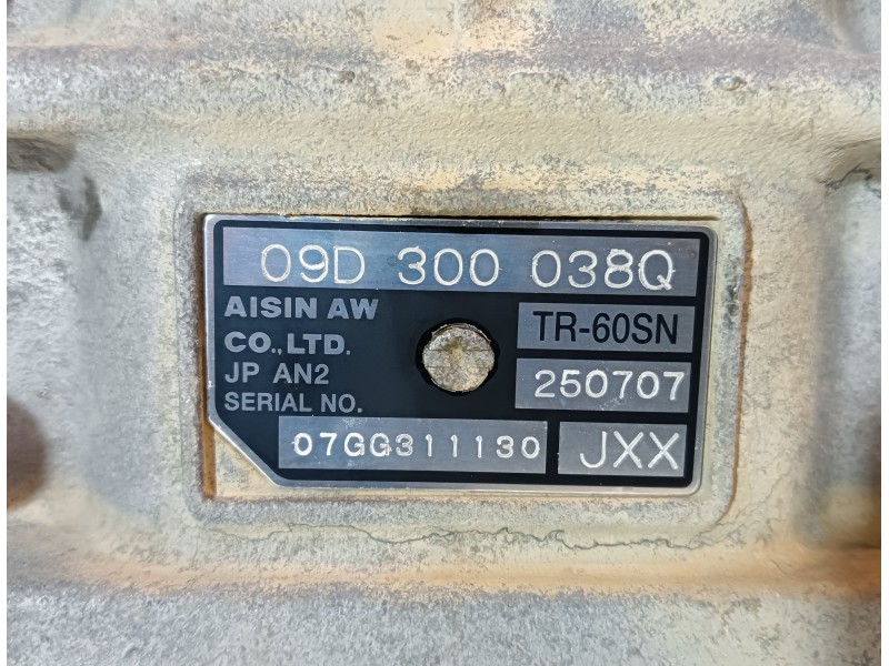 Recambio de caja cambios para audi q7 (4l) 3.0 v6 24v tdi referencia OEM IAM JXX  