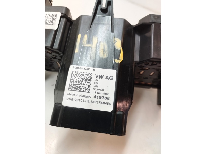 Recambio de mando multifuncion para volkswagen polo 1.0 tsi referencia OEM IAM 2Q0953521E  