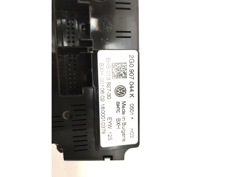 Recambio de mando climatizador para volkswagen polo 1.0 tsi referencia OEM IAM 2G0907044K  