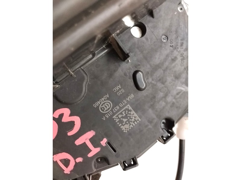 Recambio de cerradura puerta delantera izquierda para volkswagen polo 1.0 tsi referencia OEM IAM B5A5TB837015A  