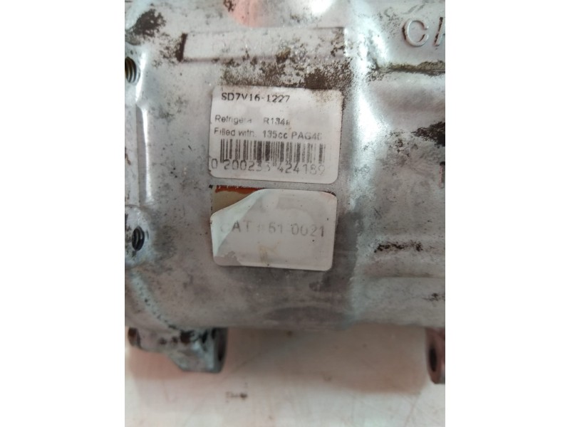 Recambio de compresor aire acondicionado para peugeot 607 (s1) 2.2 hdi fap cat referencia OEM IAM SD7V161227  
							