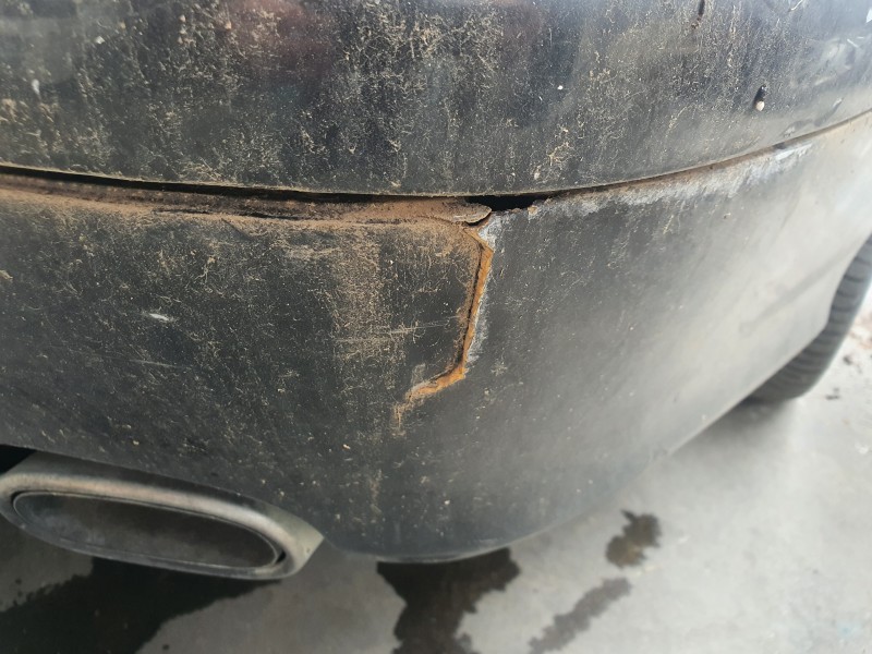 Recambio de paragolpes trasero para mercedes-benz clase sl (w230) roadster 350 (230.467) referencia OEM IAM   