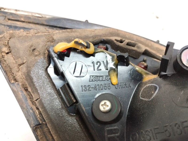 Recambio de piloto trasero derecho interior para mazda 6 lim. (gh) 1.8 cat referencia OEM IAM 13241055  