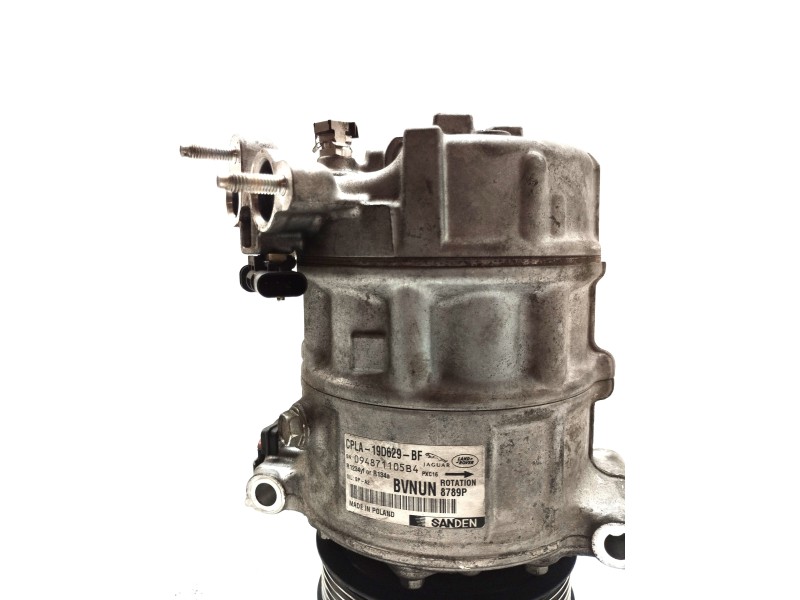 Recambio de compresor aire acondicionado para jaguar xe 2.0 diesel cat referencia OEM IAM CPLA19D629BF   Recambio de compresor aire acondicionado para jaguar xe 2.0 diesel cat referencia OEM IAM CPLA19D629BF