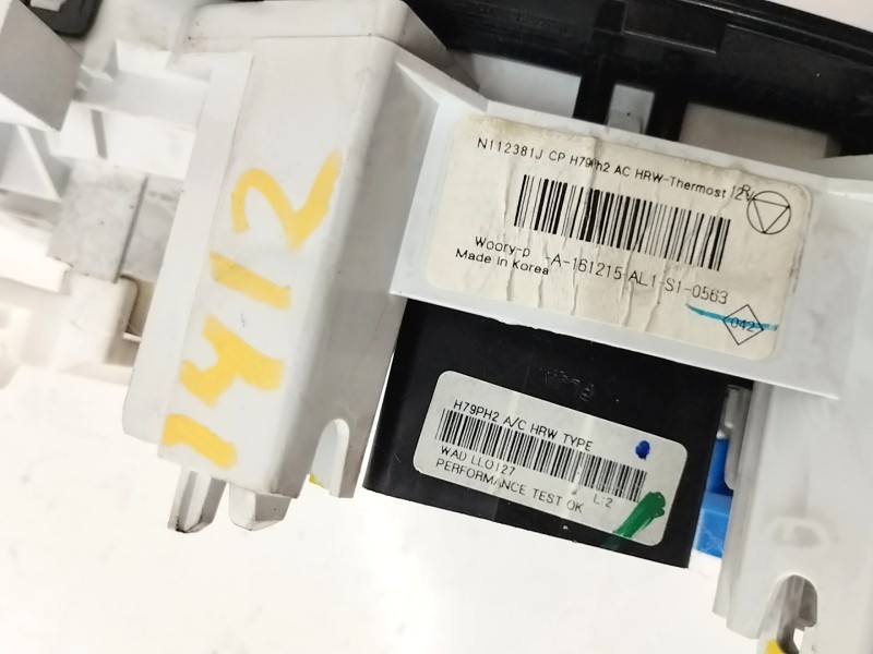 Recambio de mando calefaccion / aire acondicionado para dacia duster ambiance 4x2 referencia OEM IAM N112381J  
							