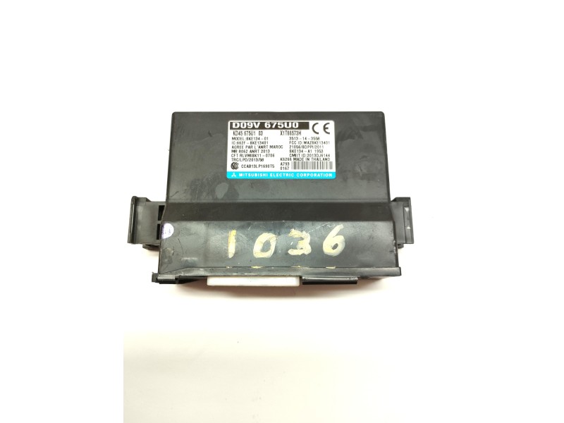 Recambio de centralita cierre para mazda cx-3 1.5 diesel cat referencia OEM IAM D09V675U0  