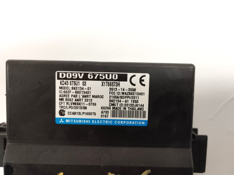 Recambio de centralita cierre para mazda cx-3 1.5 diesel cat referencia OEM IAM D09V675U0  